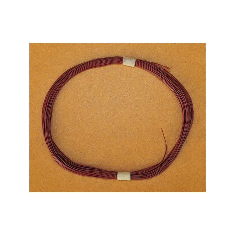 Fil de câblage AWG31 marron