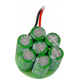 Block 7 GoldCap capacitors...