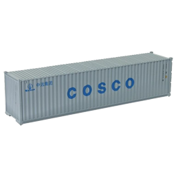 Container 40 pieds Cosco gris