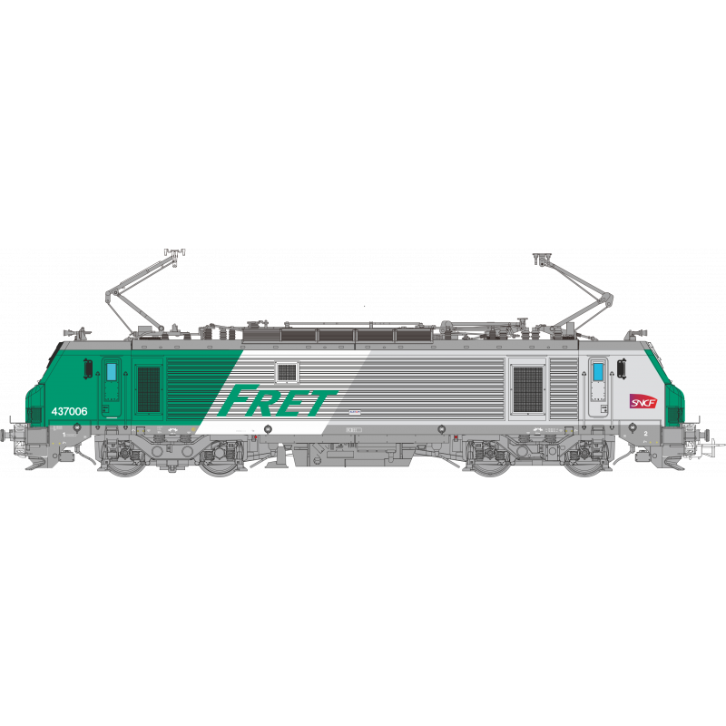 OS3702 - BB 437006 FRET SNCF Ep VI logo Carmillon OS3702 - BB 437006 FRET SNCF Ep VI logo Carmillon