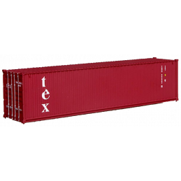 Container 40 pieds Tex