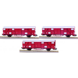Set van 2 x Gbhs wagons + 1...