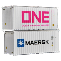 20 voet gekoelde containers